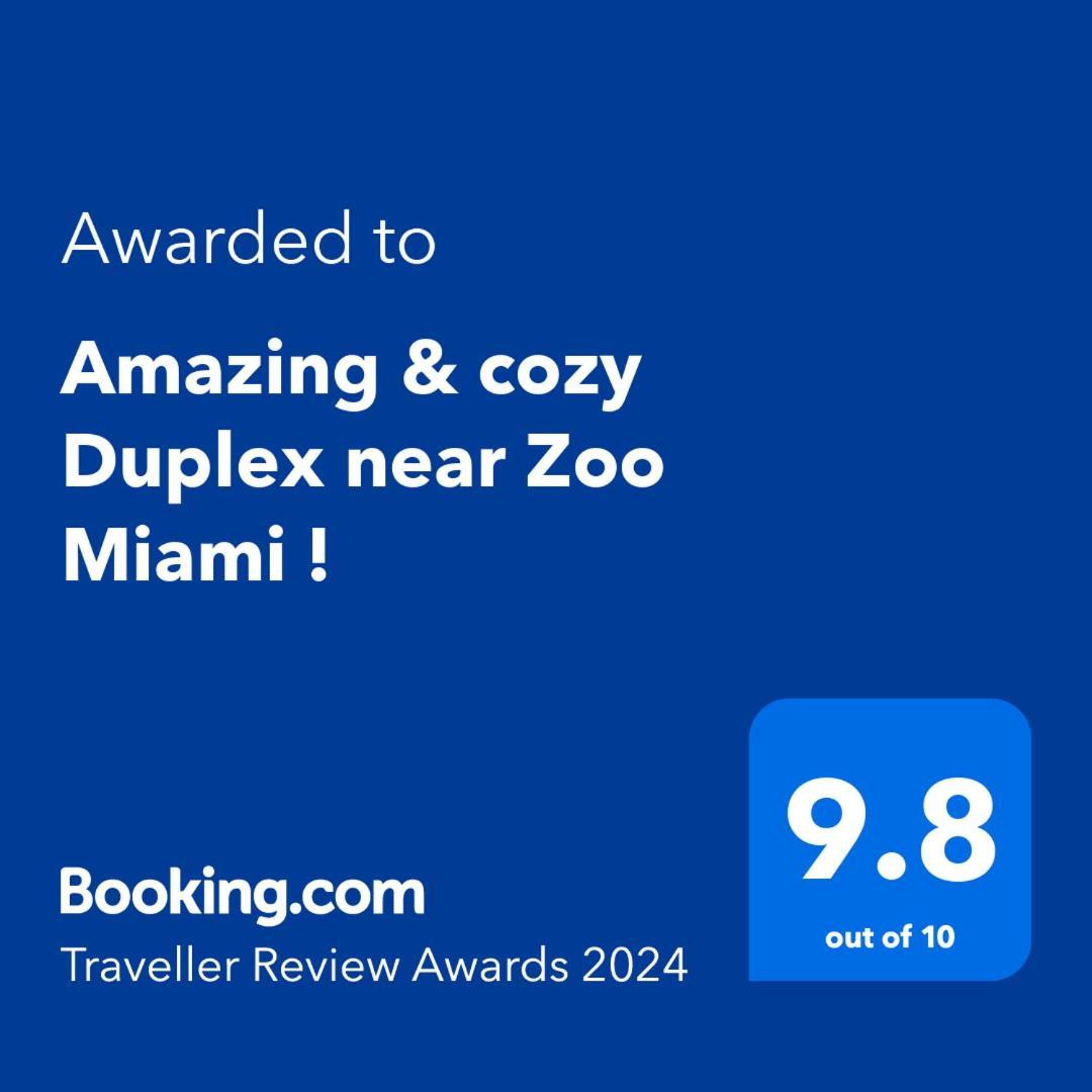 Amazing & Cozy Duplex Near Zoo Miami ! Villa Exterior photo